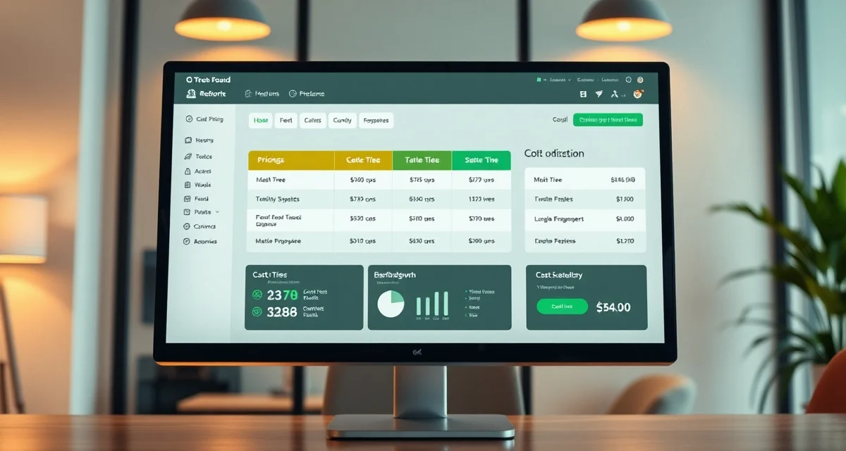 Arborgold software pricing structure visual Arborgold pricing tiers and monthly cost breakdown comparison for tree service companies with multiple crews