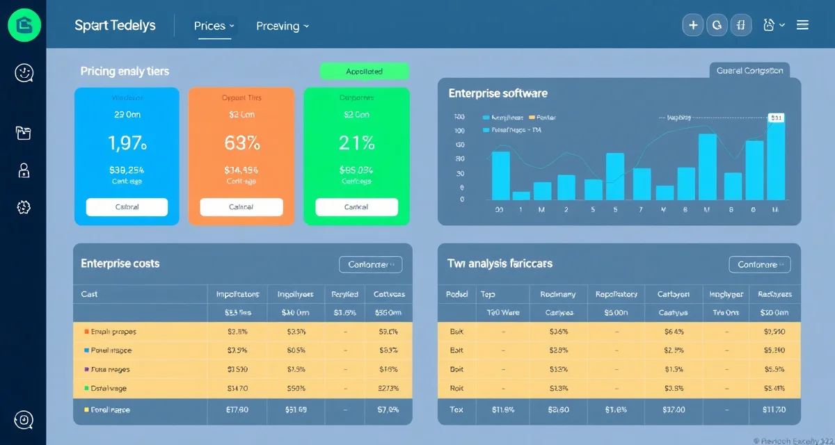 Enterprise tree service software pricing analysis Aspire by ServiceTitan pricing comparison chart showing enterprise software costs for tree service companies
