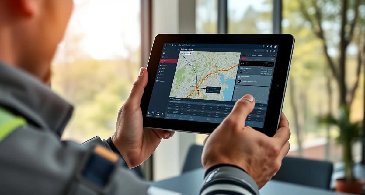 StumpIQ tree service management platform interface Tree service software dashboard showing GPS dispatch and job management tools designed for Connecticut arborist companies
