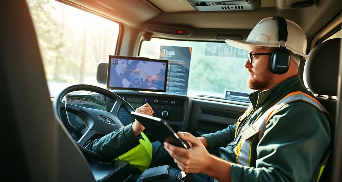 Efficient crew management solution for tree service operations Tree service crew management software interface showing real-time dispatch and team coordination for arborist companies