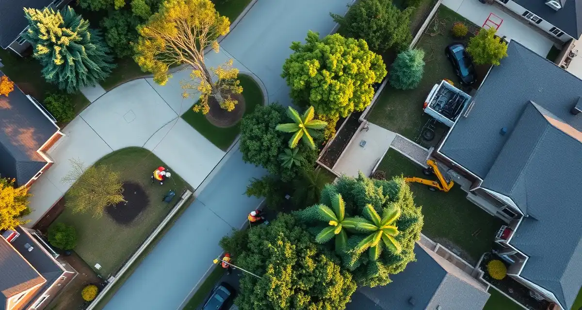 Multi-crew tree service dispatch management system Tree service software dashboard showing GPS dispatch and coordination for three crews managing multiple jobs simultaneously with real-time tracking.