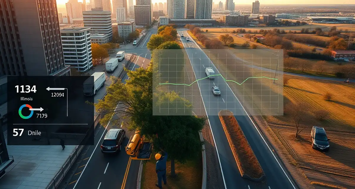 Illinois tree service business management software solution Tree service software platform for Illinois urban and rural operations management with route optimization features