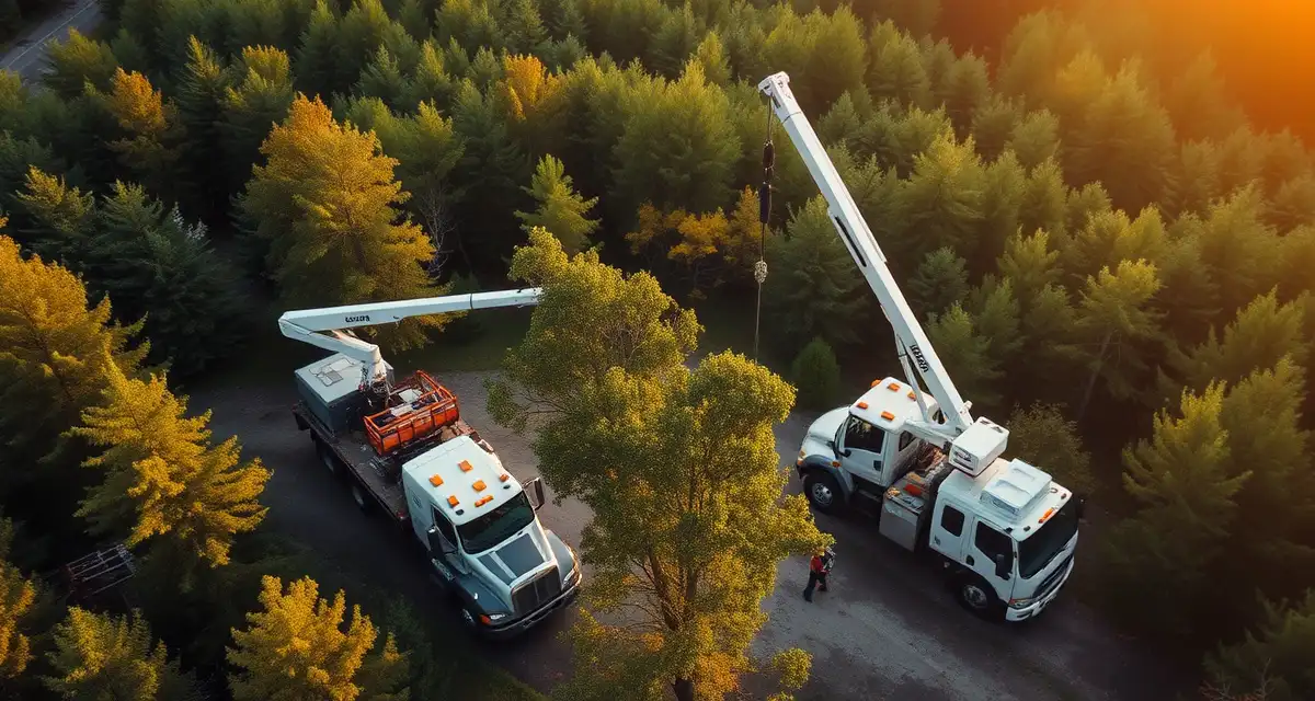 StumpIQ tree service management platform Tree service software dashboard showing GPS dispatch and job management for Vermont arborist companies